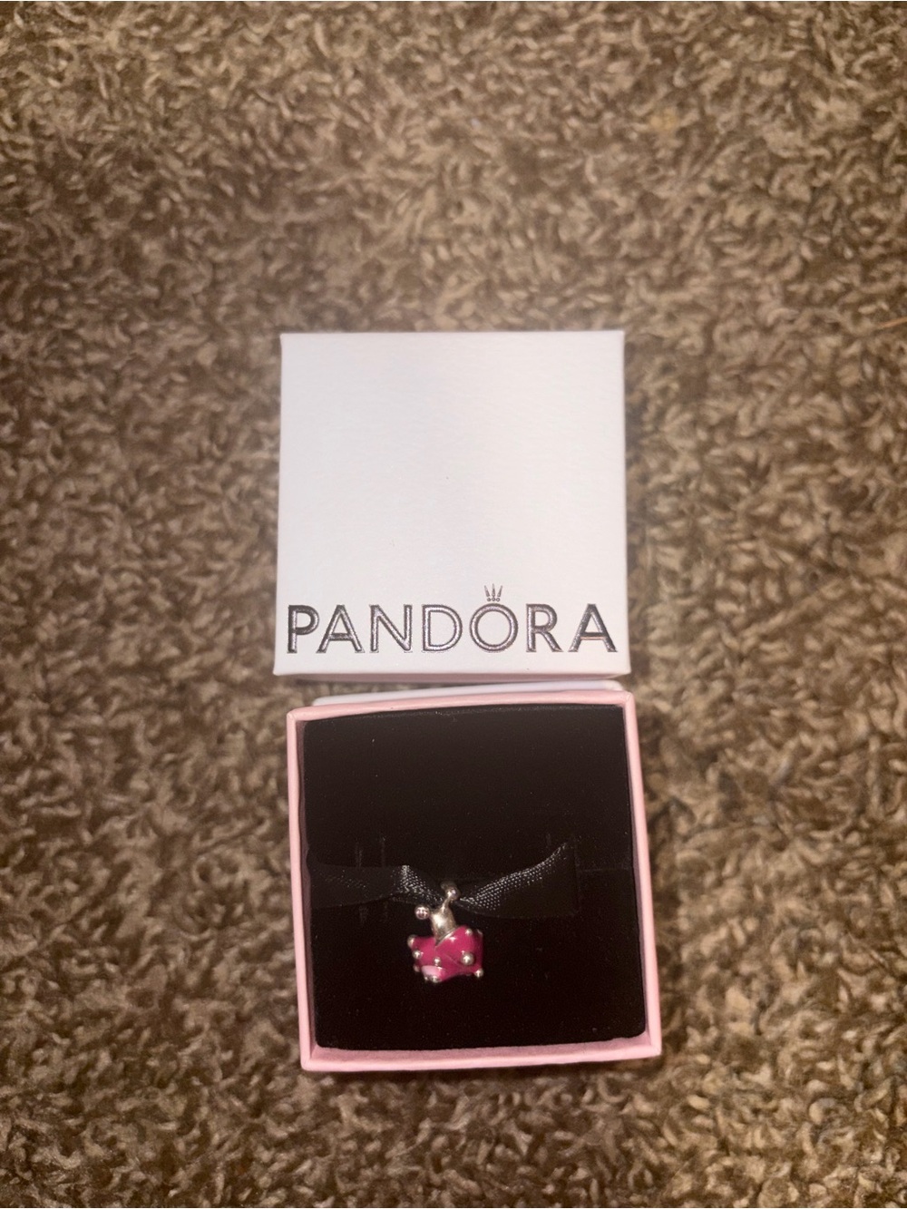Pandora Pink Snail Charm